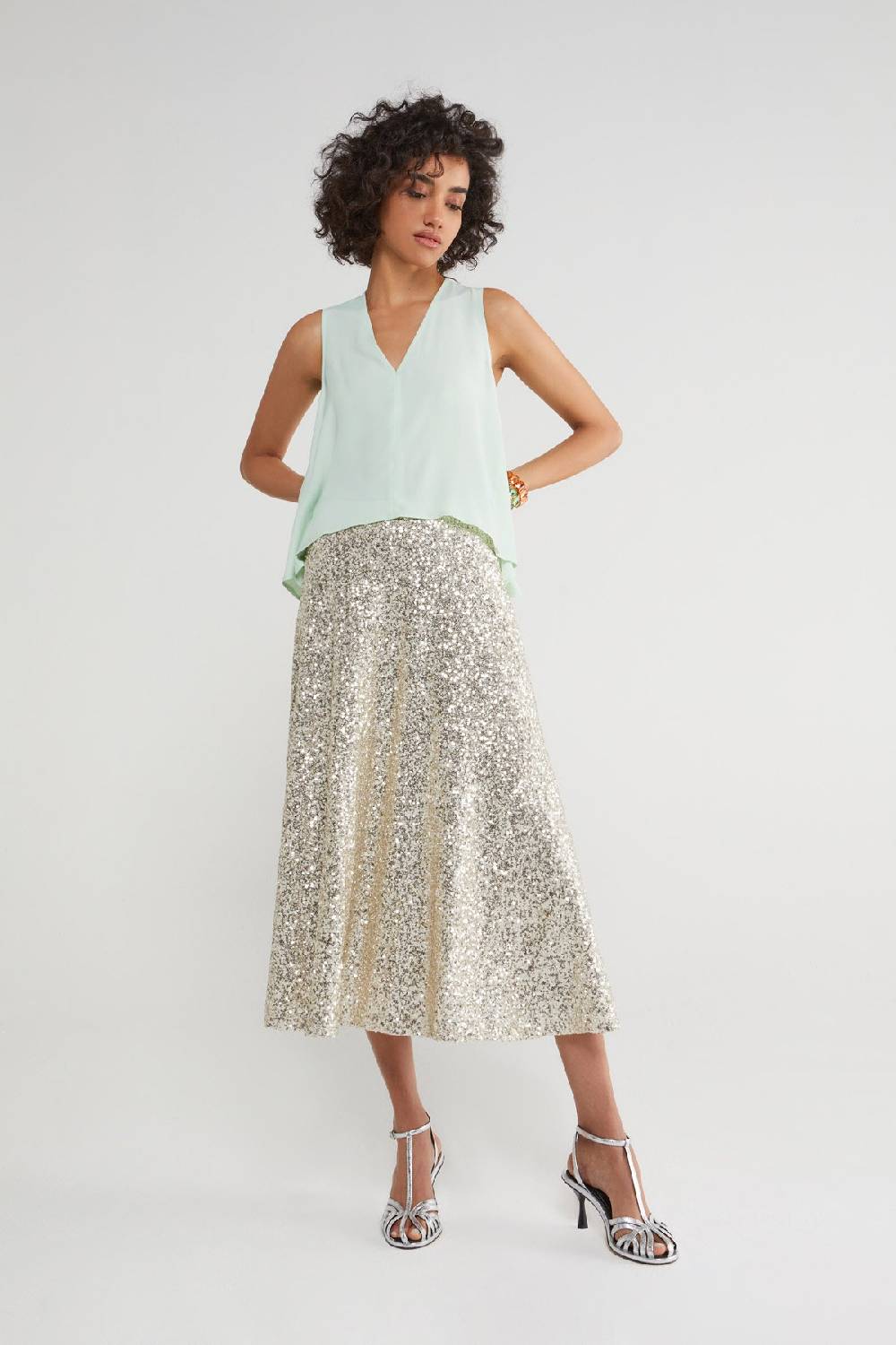 ottod'Ame Silk blend top Moda