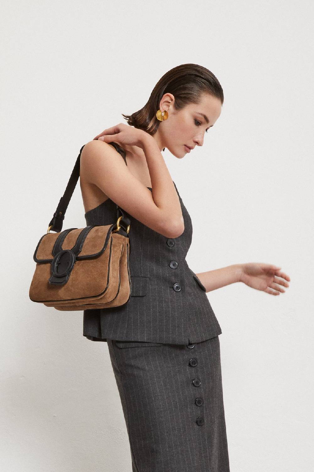 ottod'Ame Leather tesorino bag Vendita