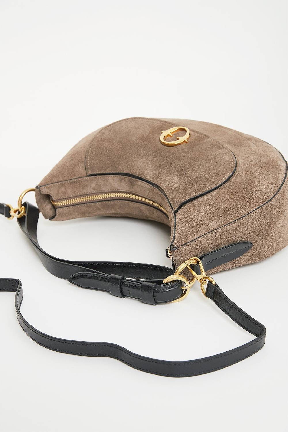 ottod'Ame Leather belly maxi bag Liquidazione