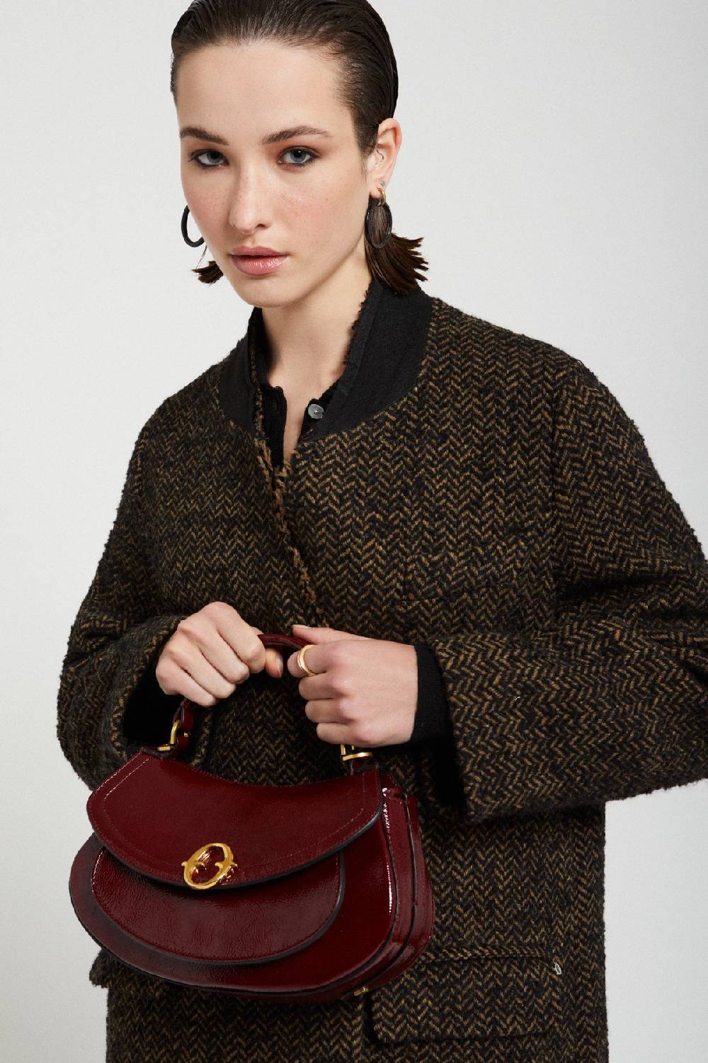 ottod'Ame Leather belly mini bag Pezzi Unici