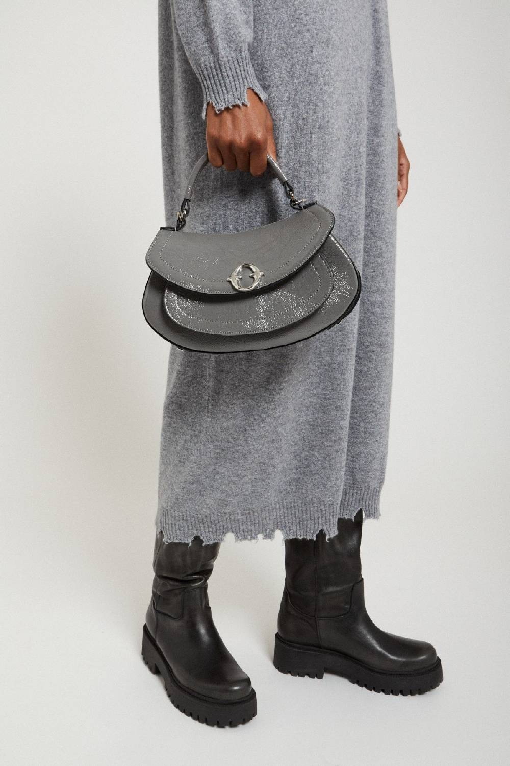 ottod'Ame Leather belly mini bag Qualità Garantita