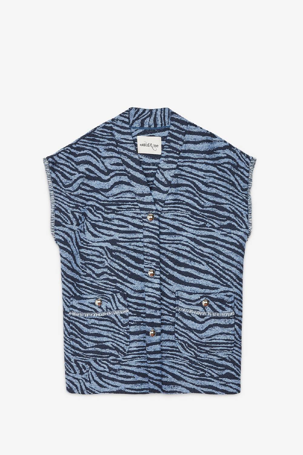 ottod'Ame Cotton blend waistcoat Convenienza