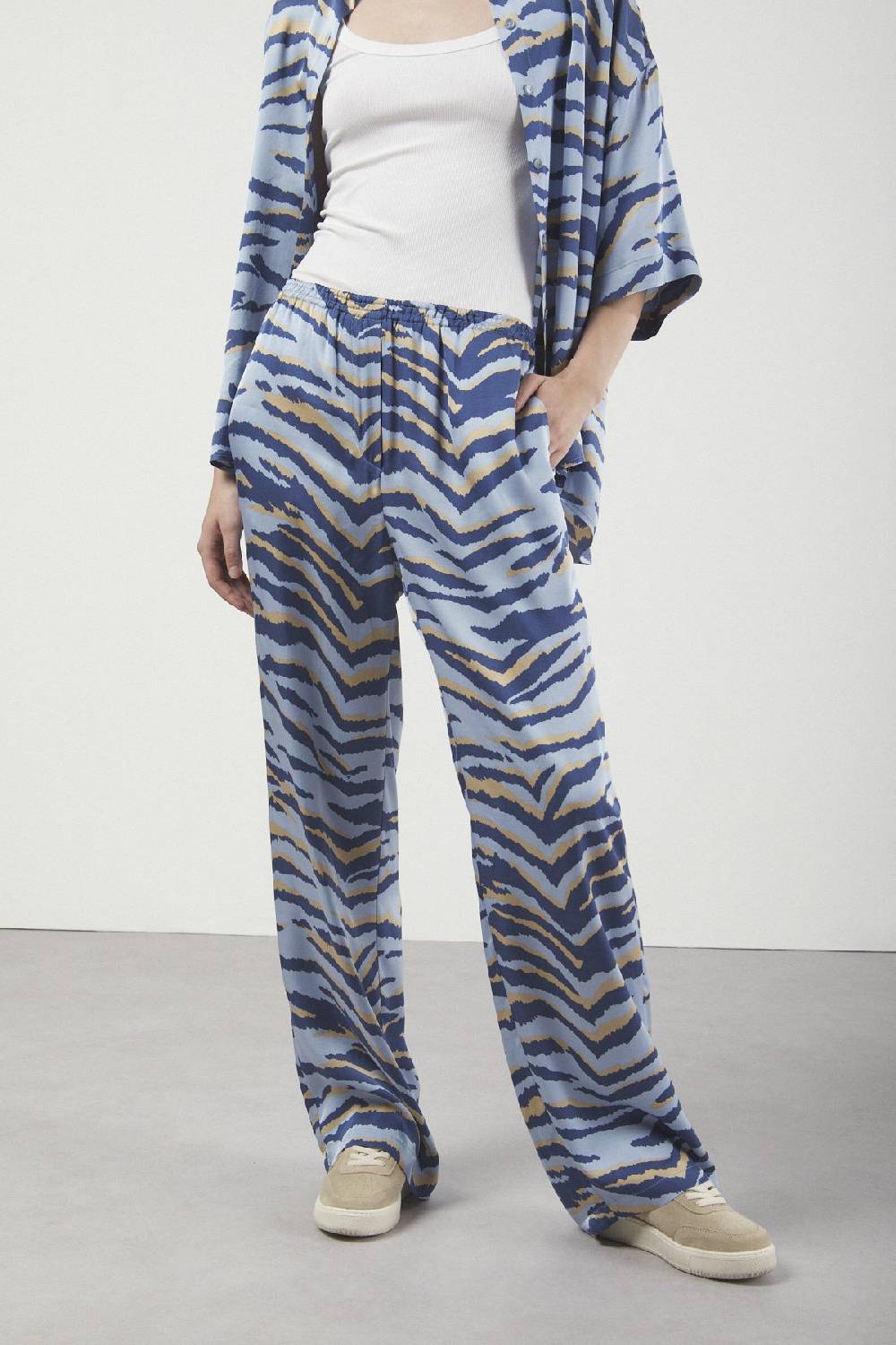 ottod'Ame Viscose palazzo trousers Economico