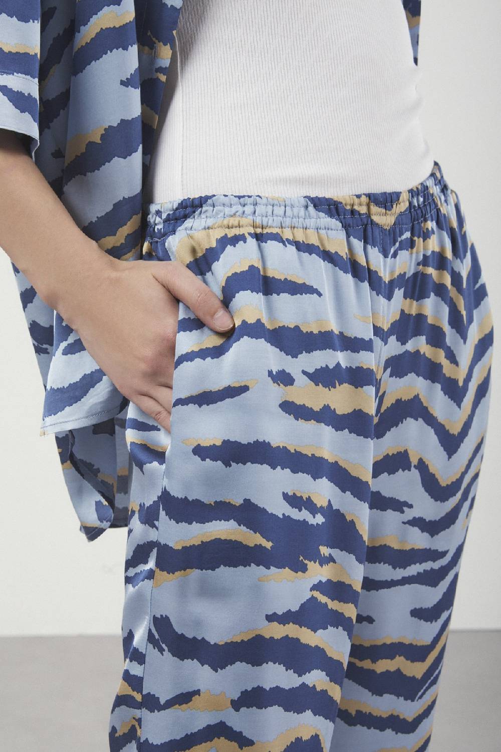 ottod'Ame Viscose palazzo trousers Economico