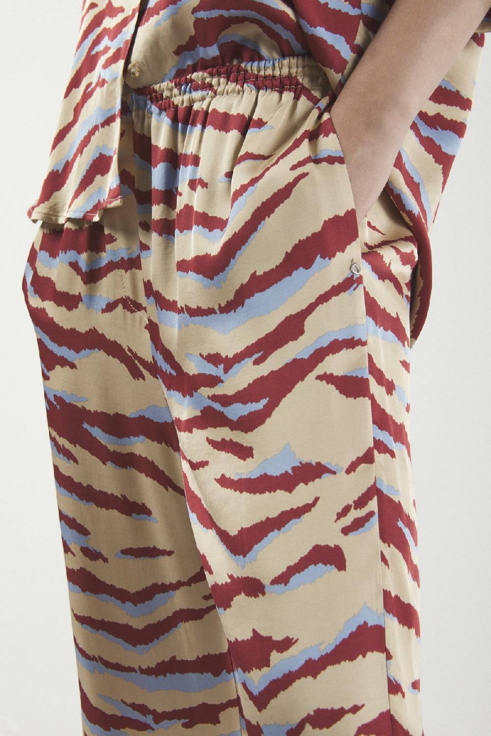 ottod'Ame Viscose palazzo trousers Online