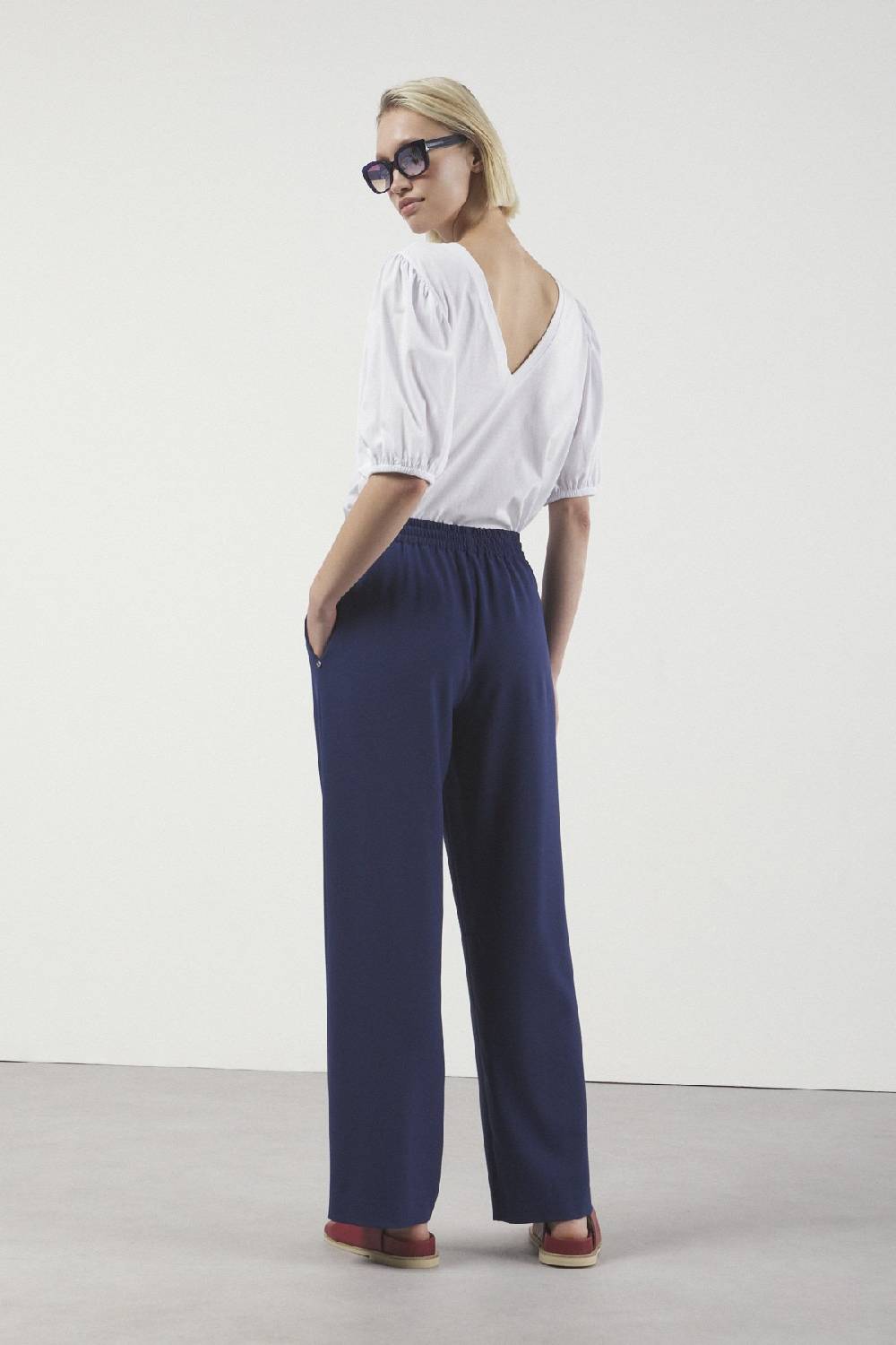 ottod'Ame Palazzo trousers Sostegno trimestrale