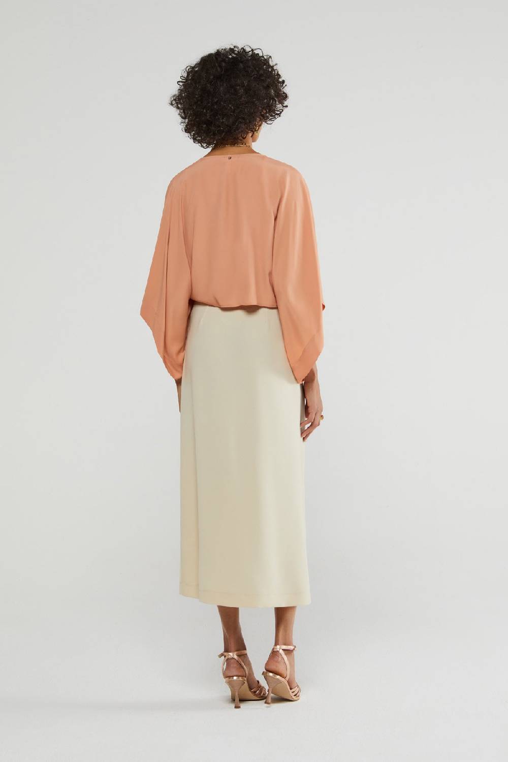 ottod'Ame Skirt with lace at the waist Vendite Flash