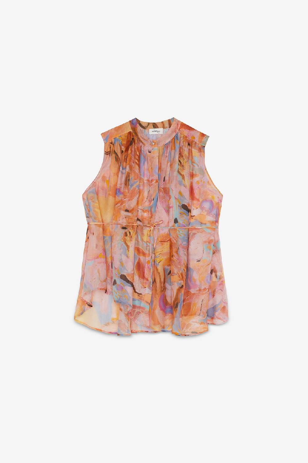 ottod'Ame Silk blend sleeveless shirt Moda
