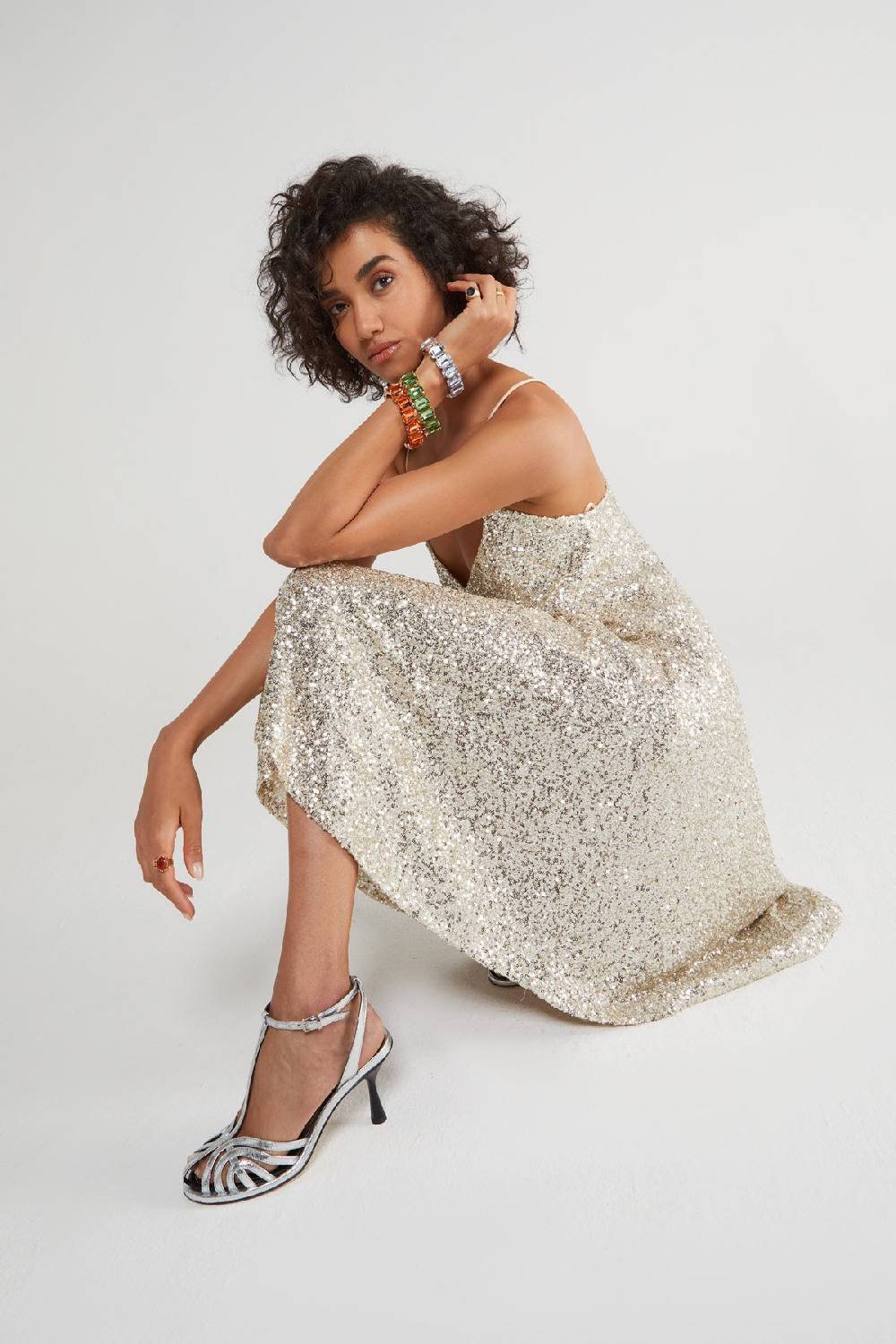ottod'Ame Short dress with sequins 2025