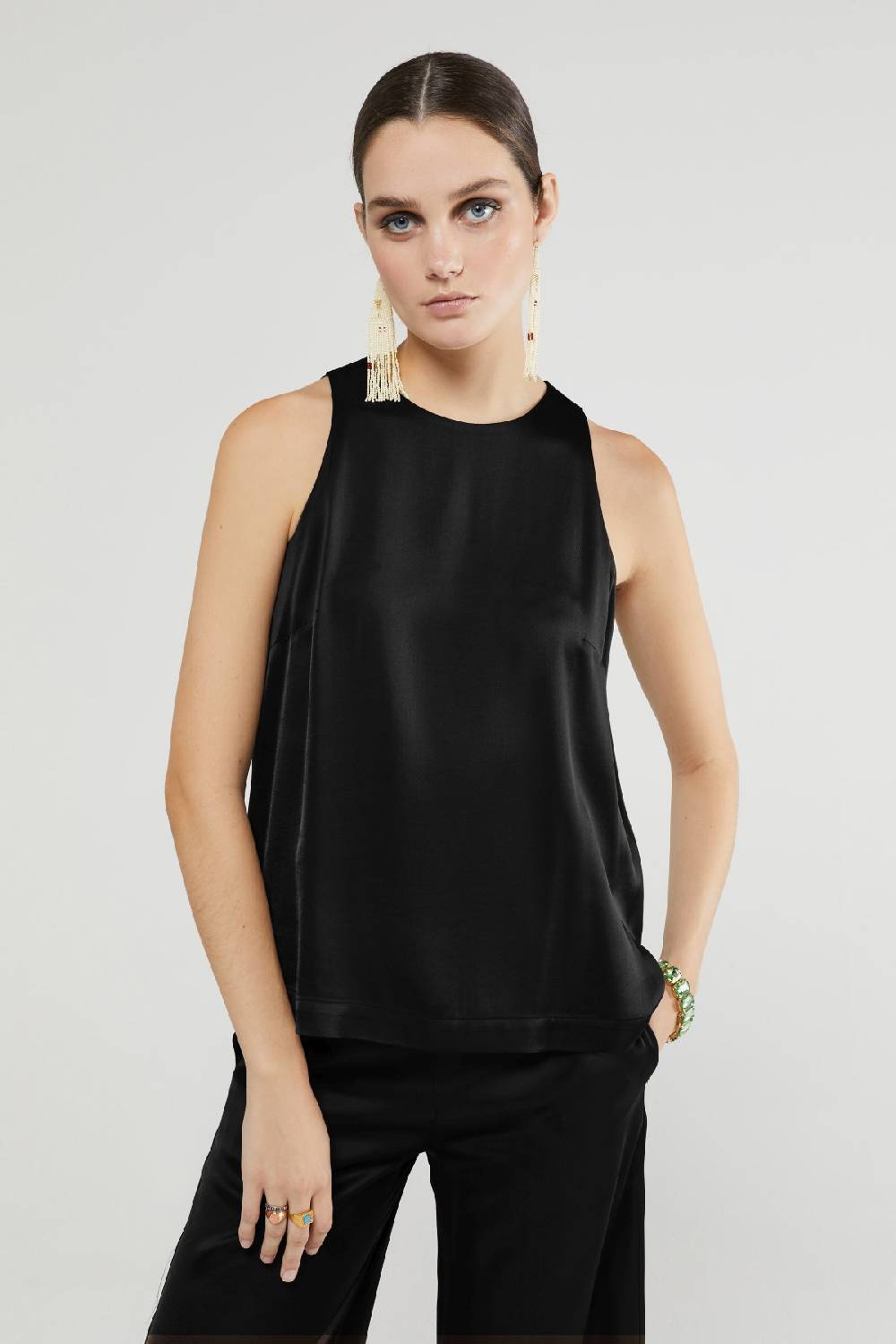 ottod'Ame Viscose top Spedizione Gratuita