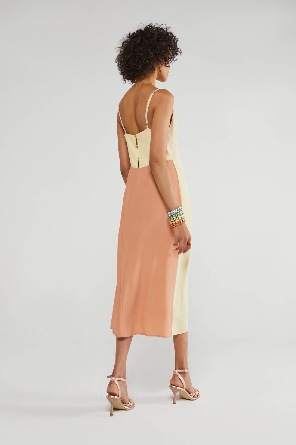 ottod'Ame Silk blend slip dress Qualità Garantita