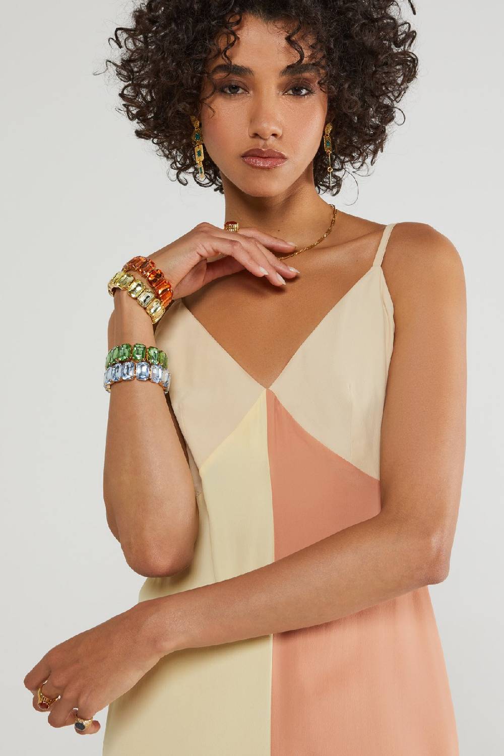 ottod'Ame Silk blend slip dress Qualità Garantita