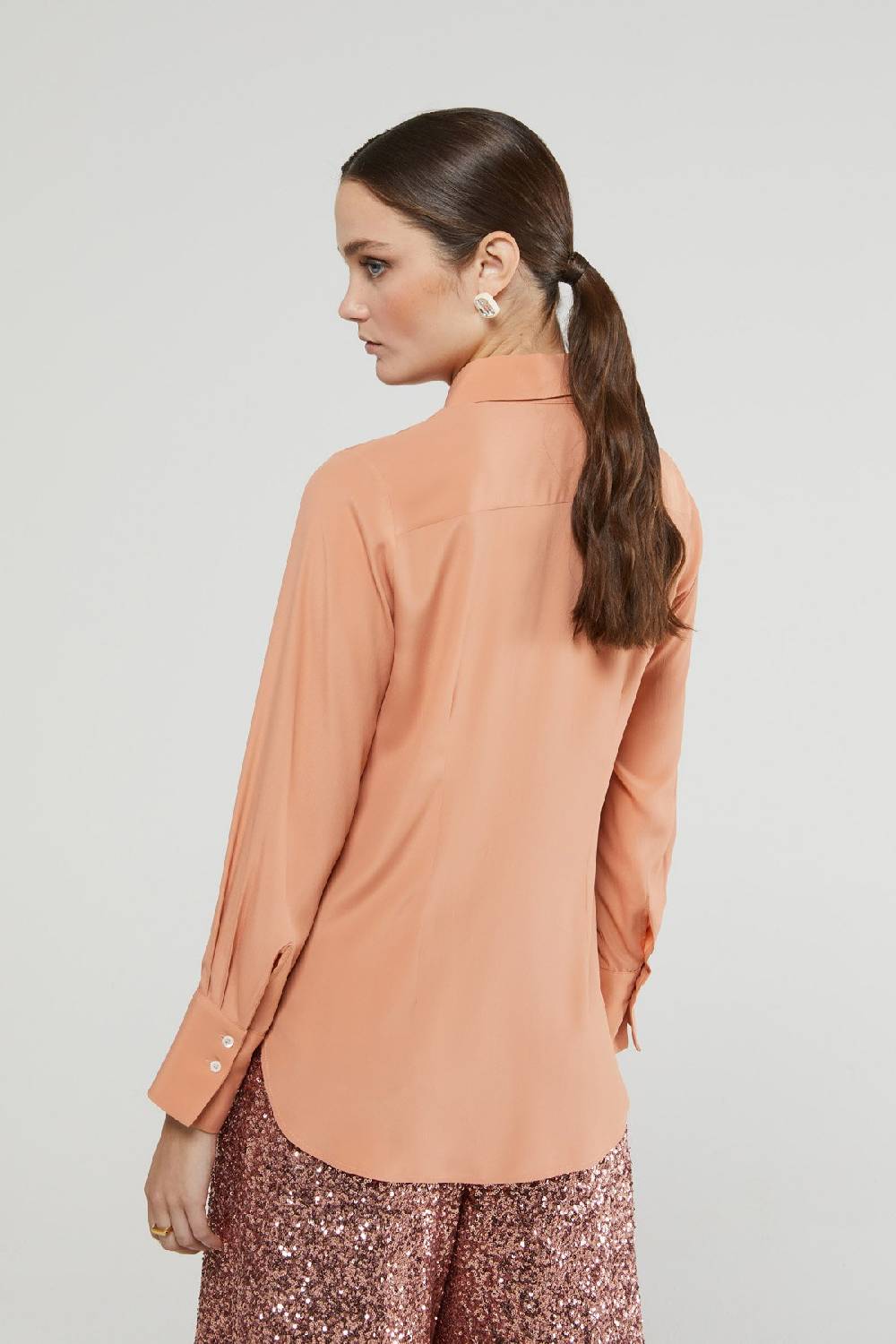 ottod'Ame Silk blend shirt Consegna Veloce
