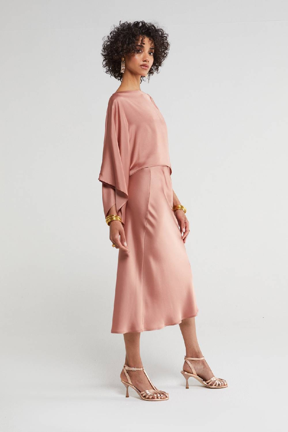 ottod'Ame Viscose midi skirt Promozione Limitata