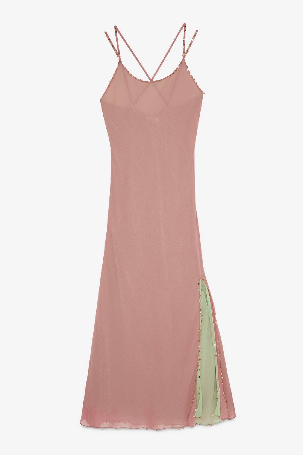 ottod'Ame Viscose slip dress Negozio