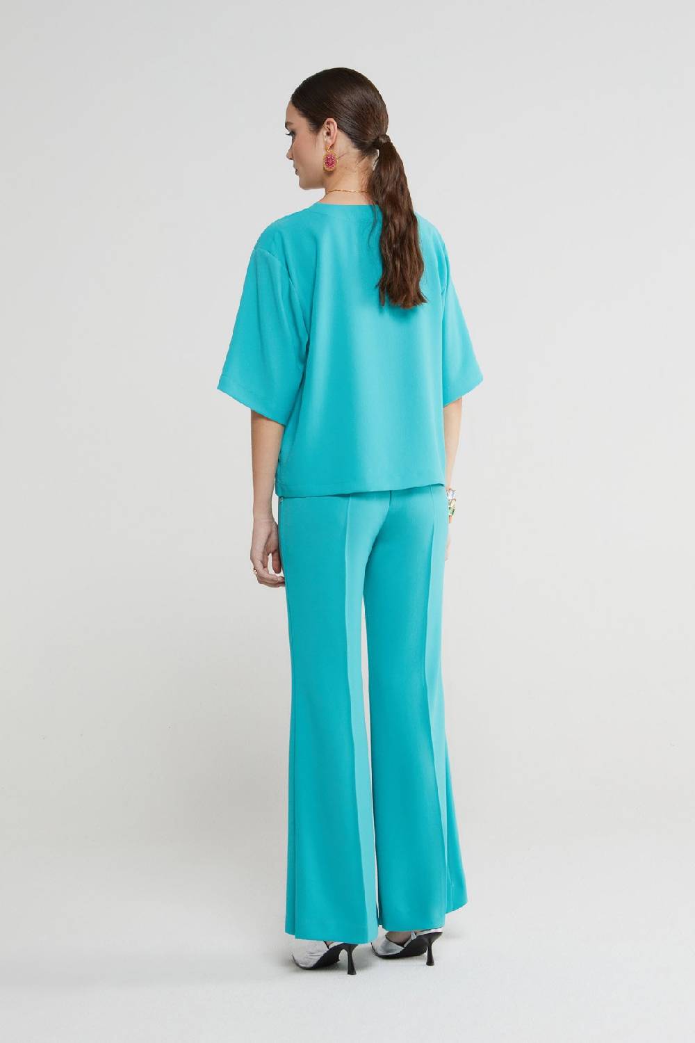 ottod'Ame Fluid V-neck sweater In Saldo