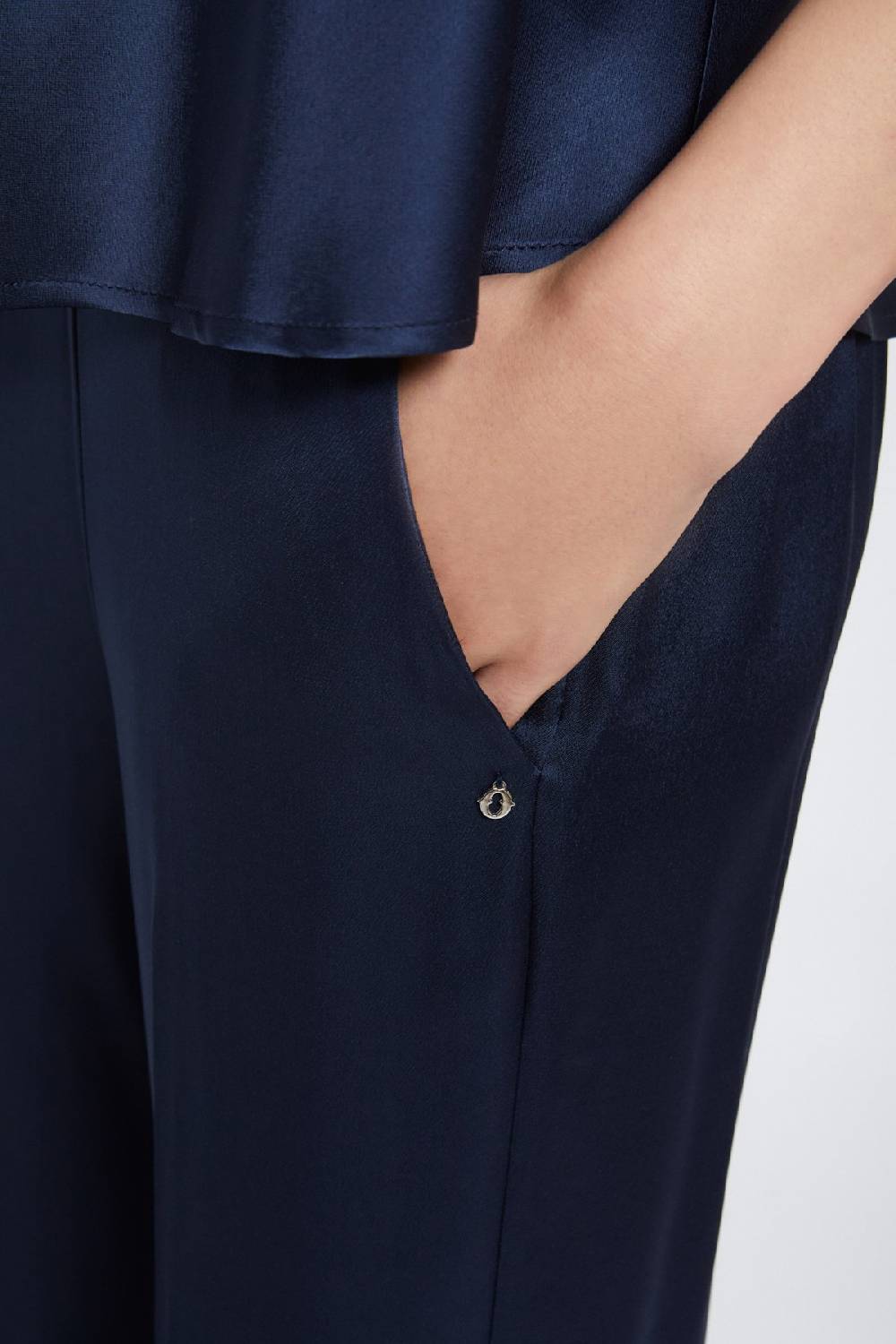 ottod'Ame Viscose palazzo trousers In Linea