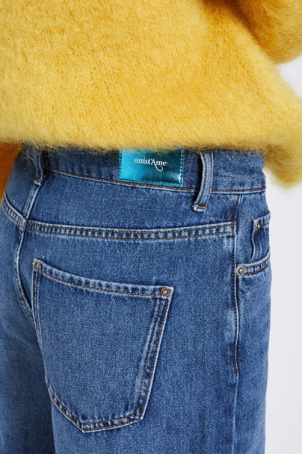 ottod'Ame Jeans Straight Ankle Spedizione Gratuita