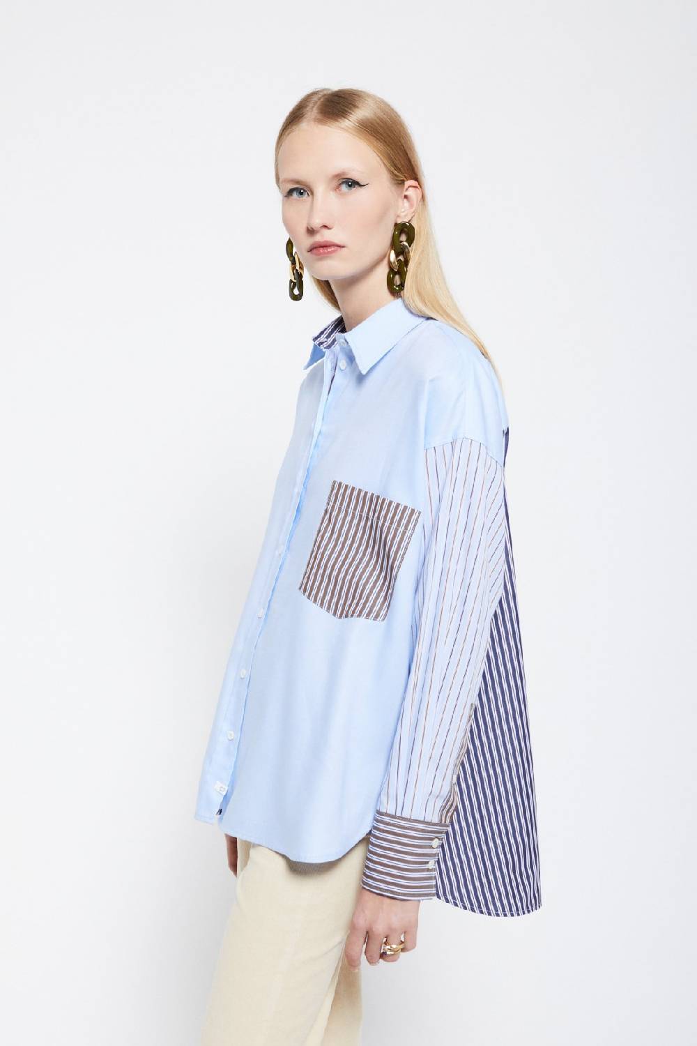 ottod'Ame Poplin over shirt Fino Al -60%