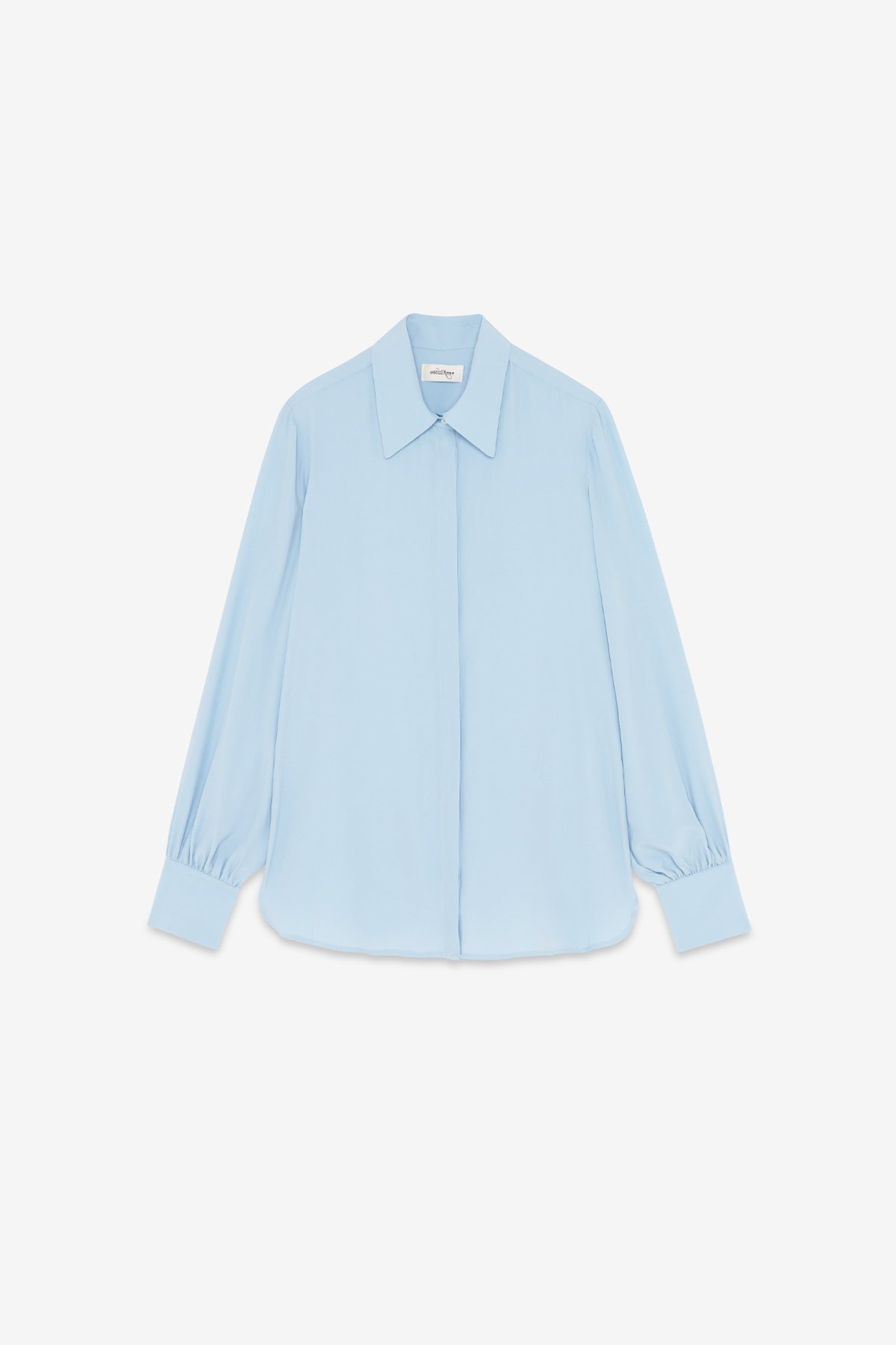 ottod'Ame Silk-blend shirt Prezzo Ridotto