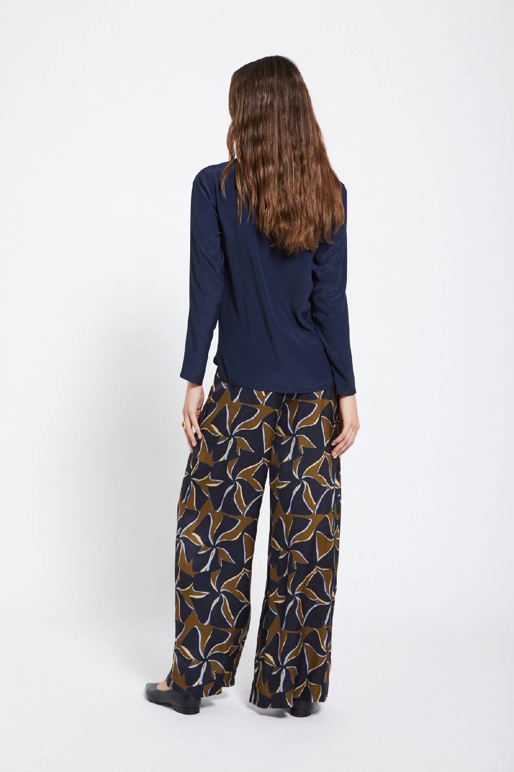 ottod'Ame Silk-blend blouse Offerta