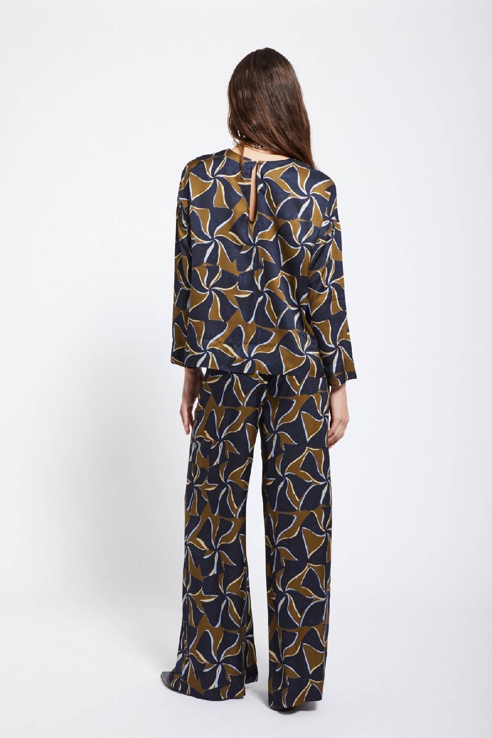 ottod'Ame Viscose palazzo trousers Economico