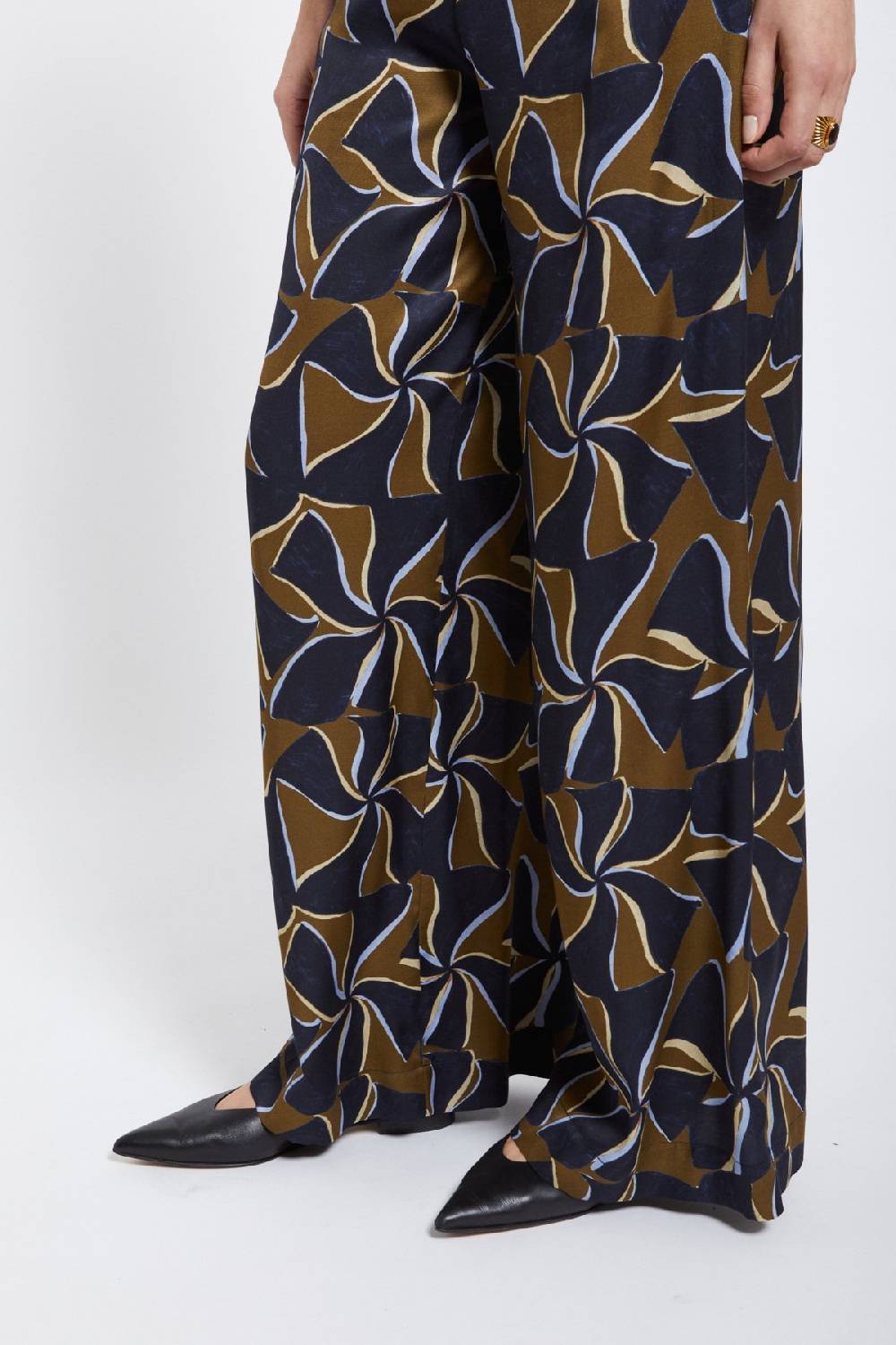 ottod'Ame Viscose palazzo trousers Economico