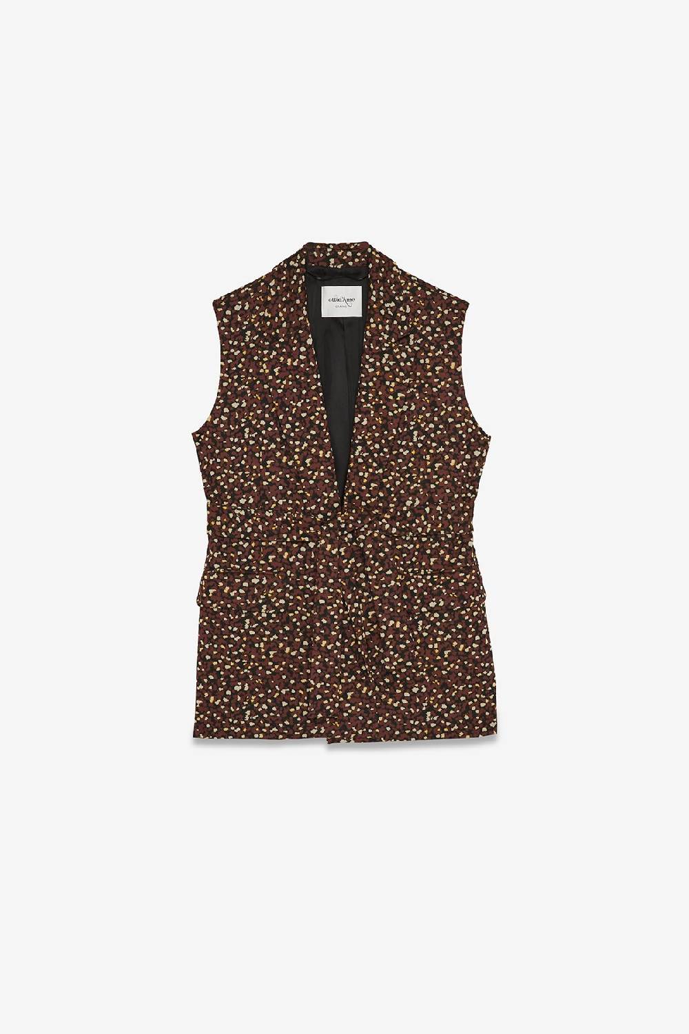 ottod'Ame Sleeveless blazer Vendita Calda