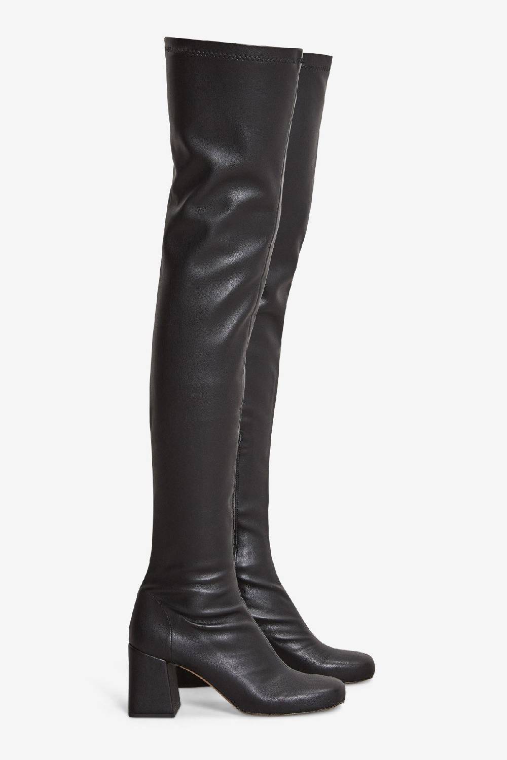 ottod'Ame Leather over-the-knee boots 2025