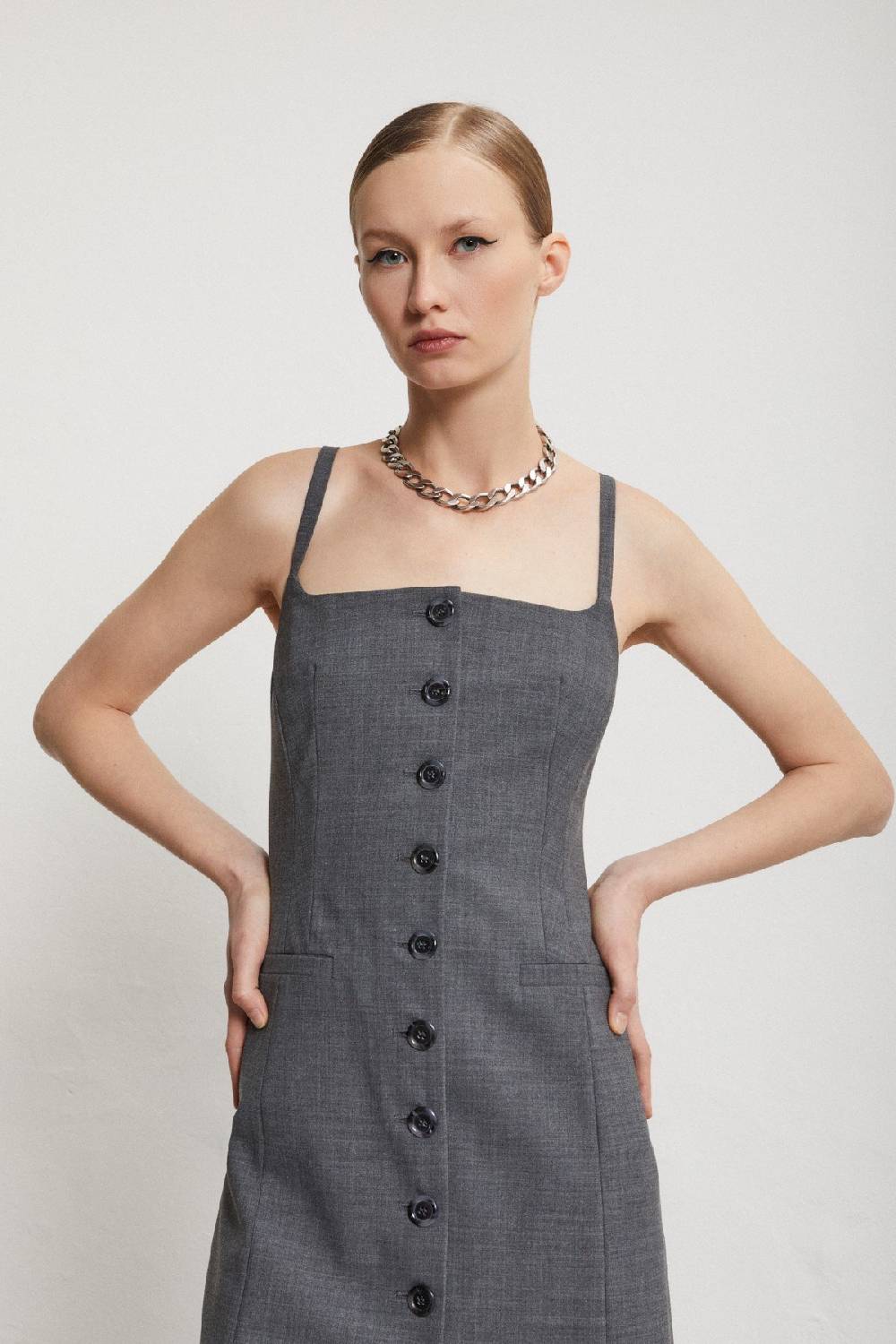 ottod'Ame Short dress with buttons 2025
