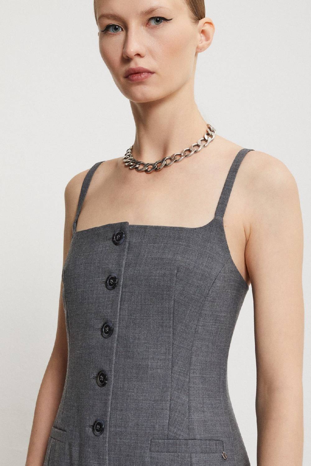 ottod'Ame Short dress with buttons 2025
