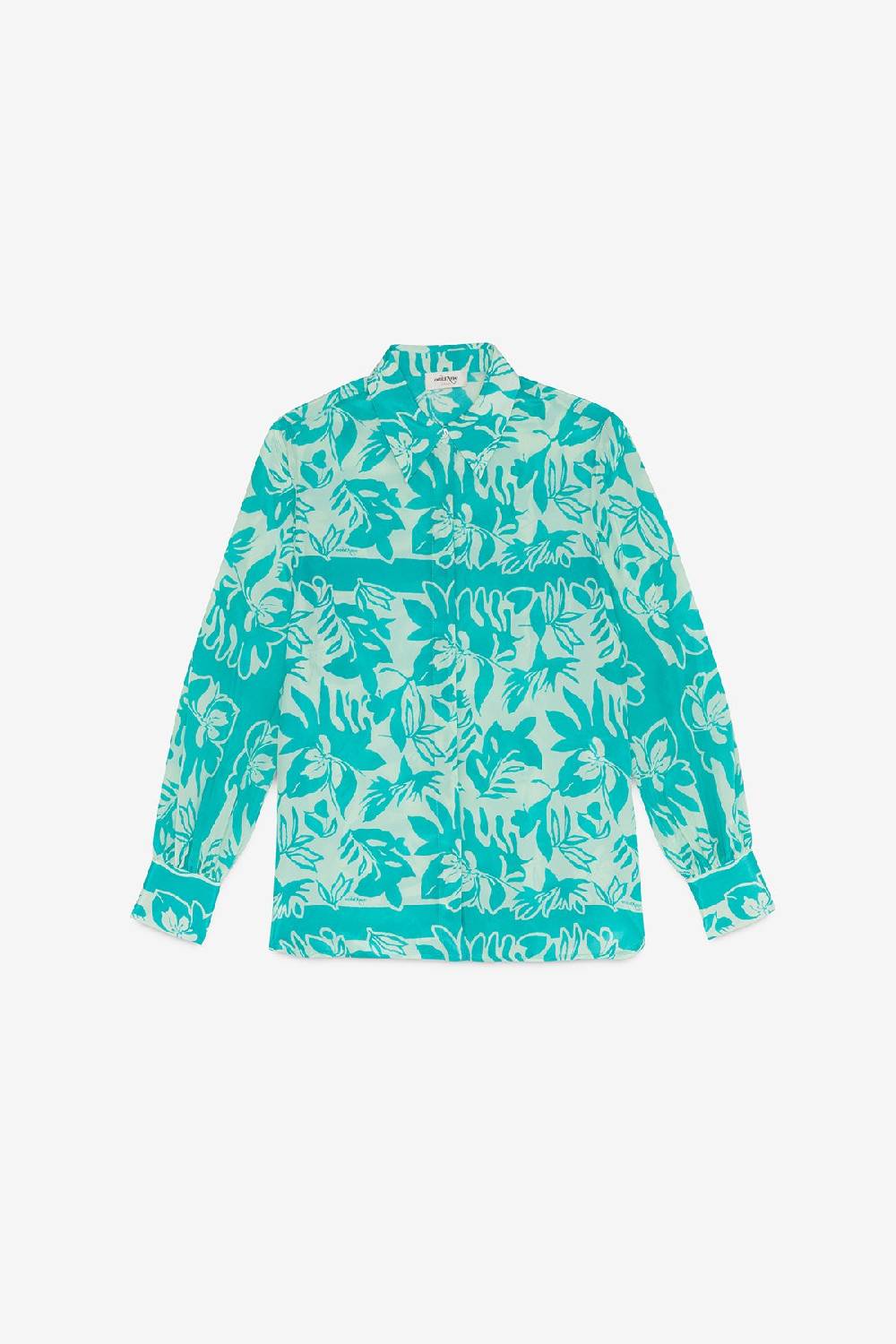 ottod'Ame Printed viscose shirt Sostegno trimestrale