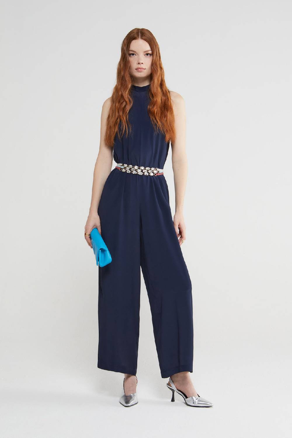 ottod'Ame Silk blend jumpsuit Sconto