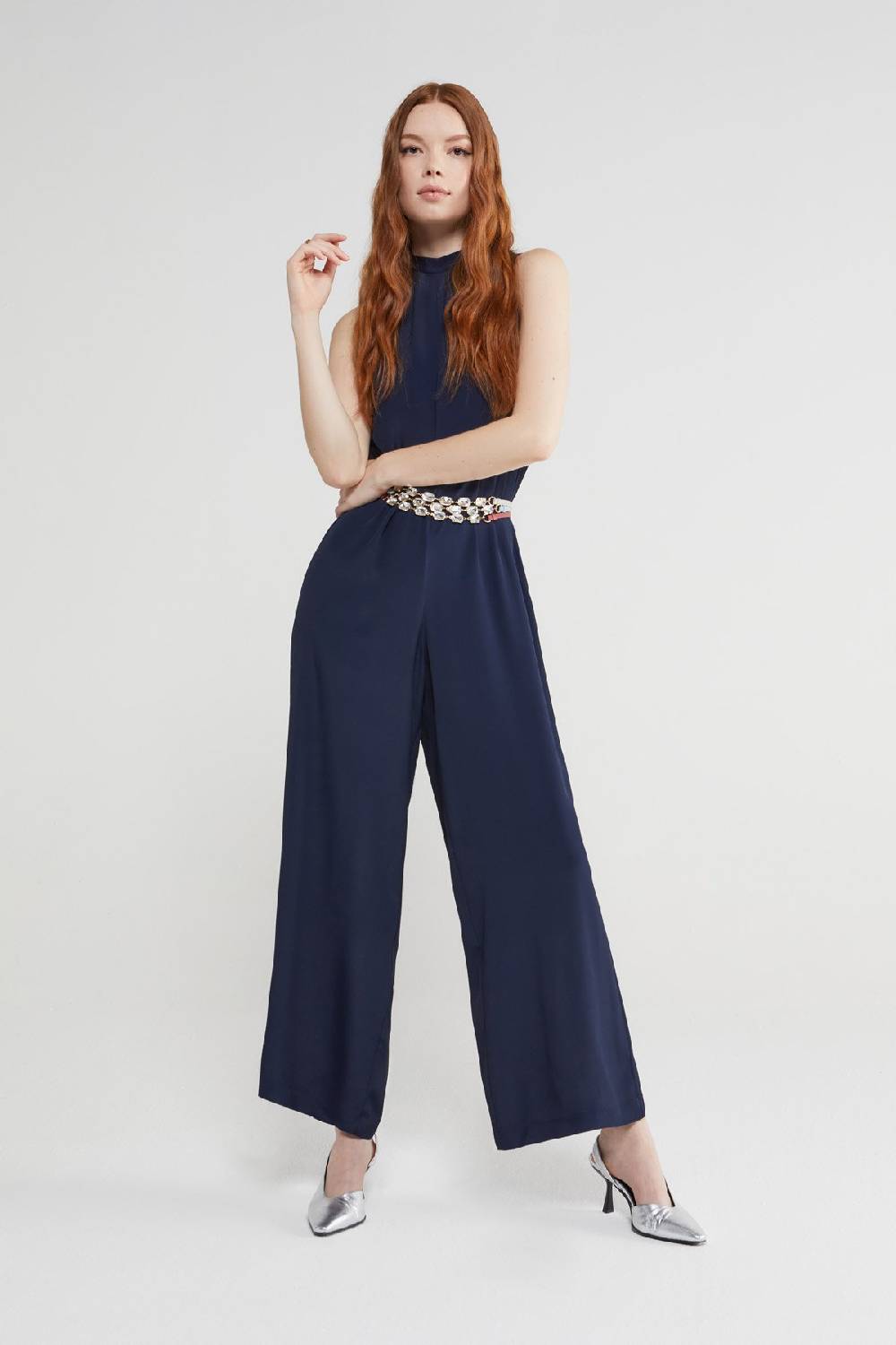 ottod'Ame Silk blend jumpsuit Sconto