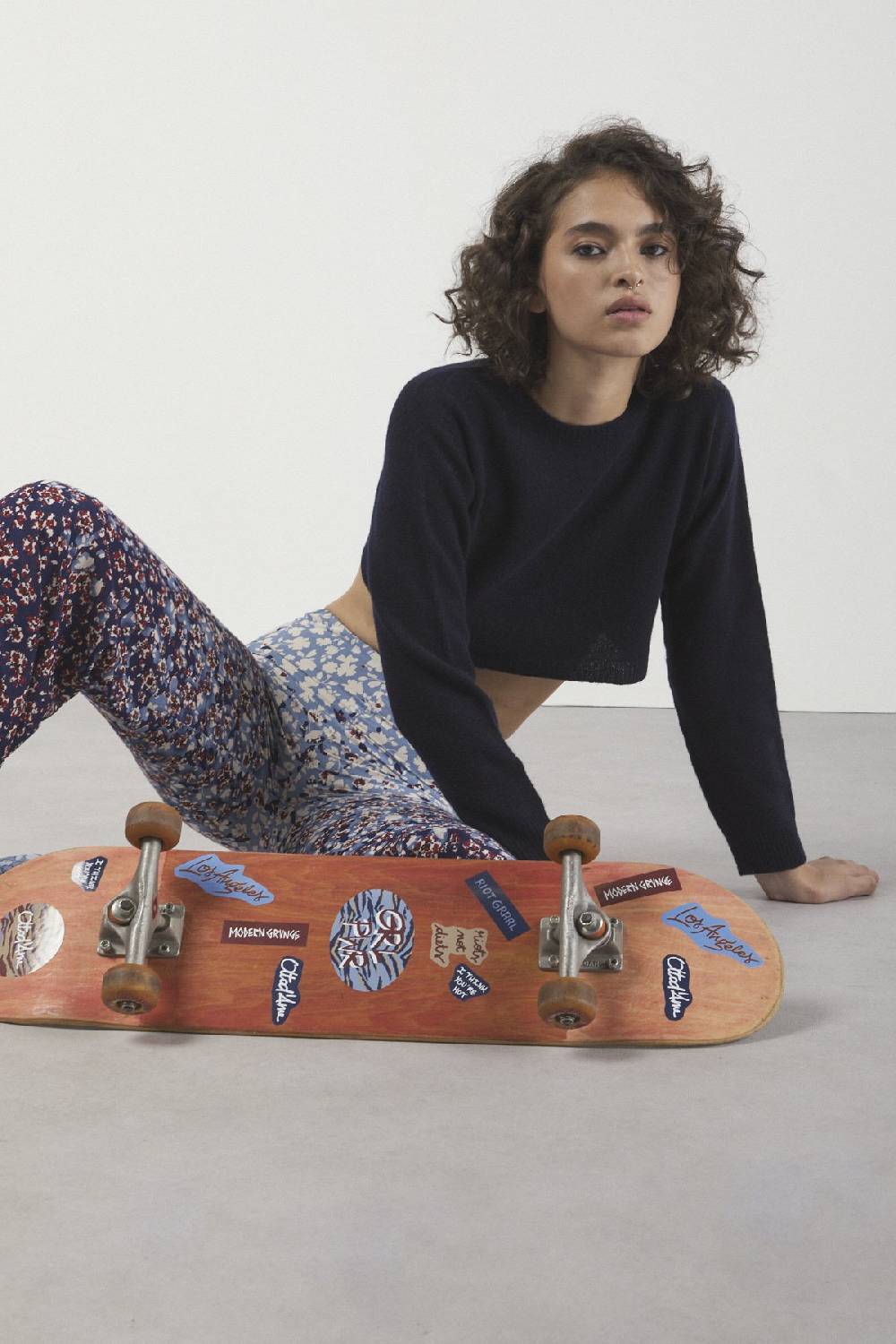 ottod'Ame Cashmire blend cropped sweater Saldi