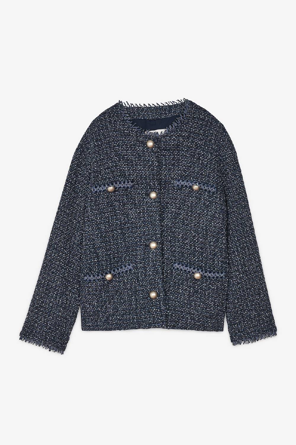 ottod'Ame Tweed jacket with buttons Offerte