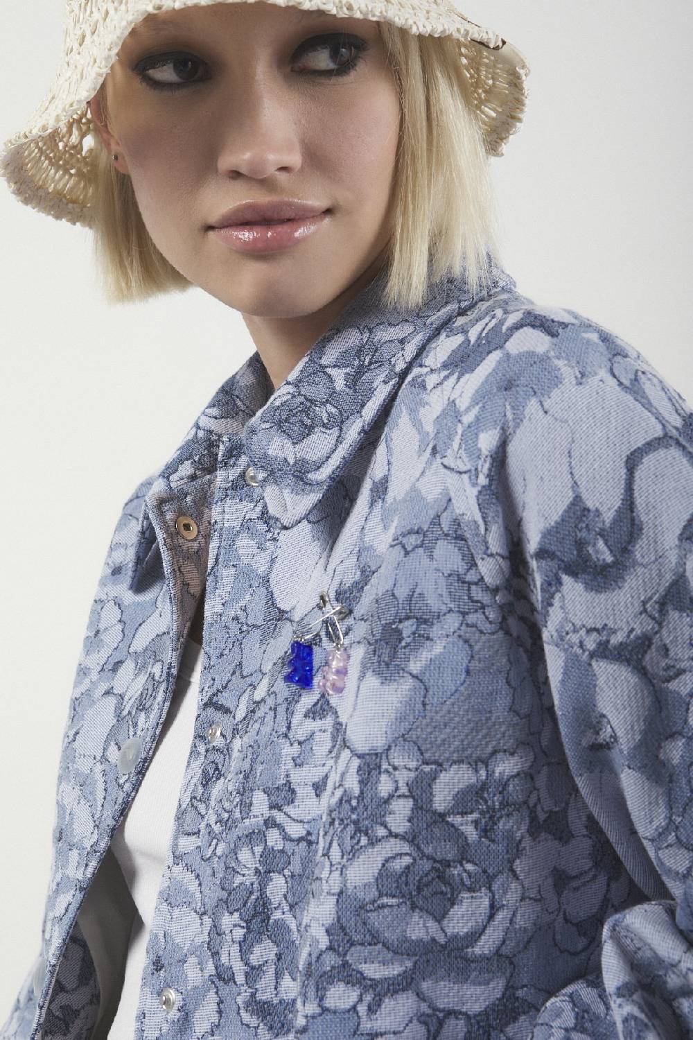 ottod'Ame Printed jacket Saldi Di Fabbrica