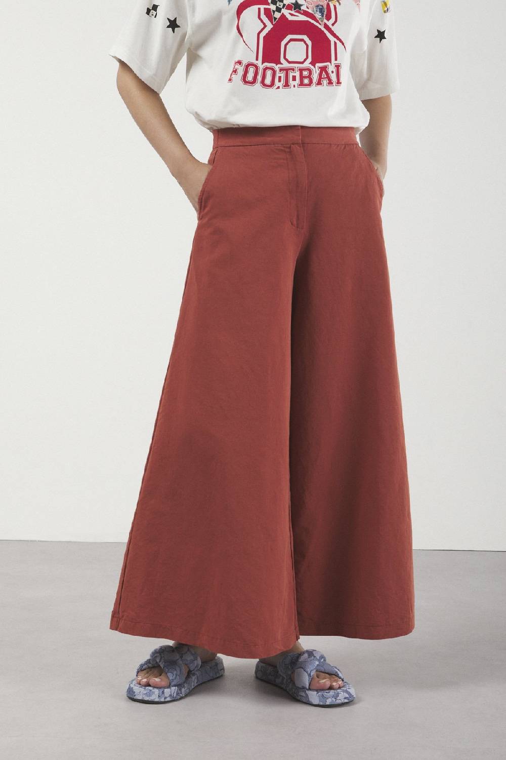 ottod'Ame Palazzo trousers In Linea