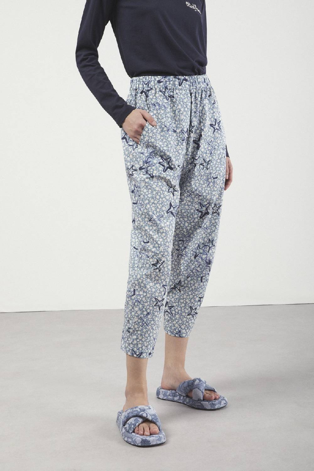 ottod'Ame Cotton trousers Promozione