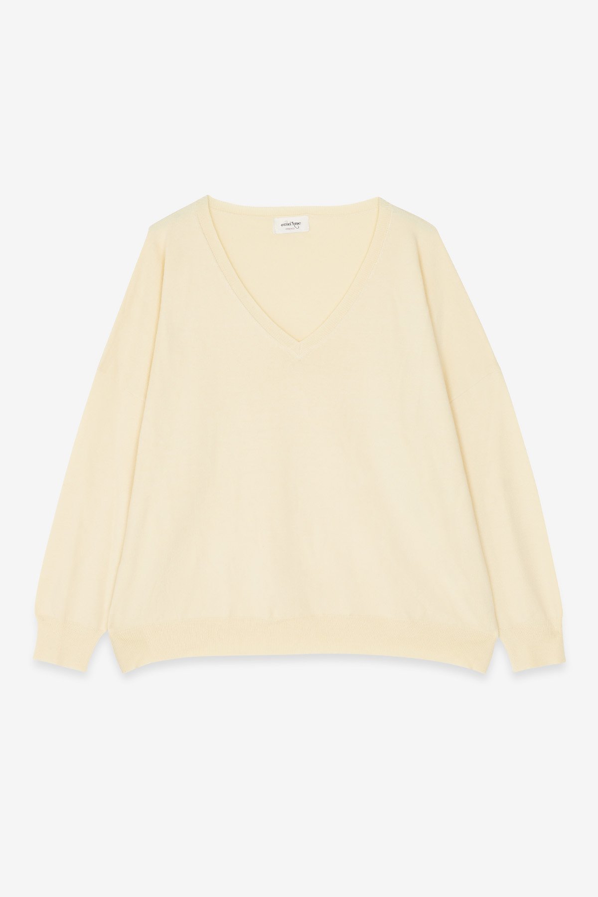 ottod'Ame Viscose blend smooth sweater Promozione Limitata