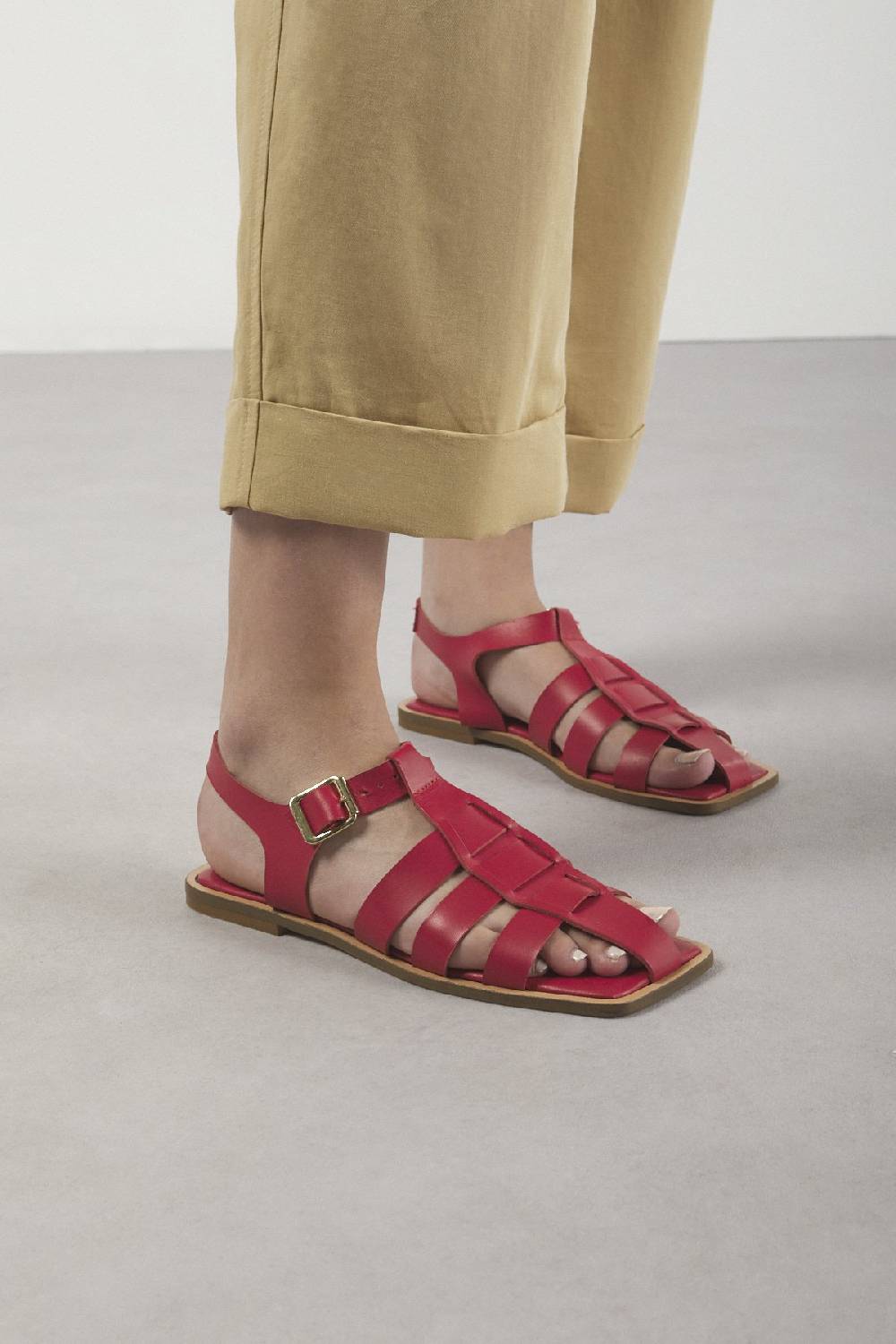 ottod'Ame Leather sandals Prezzo Ridotto