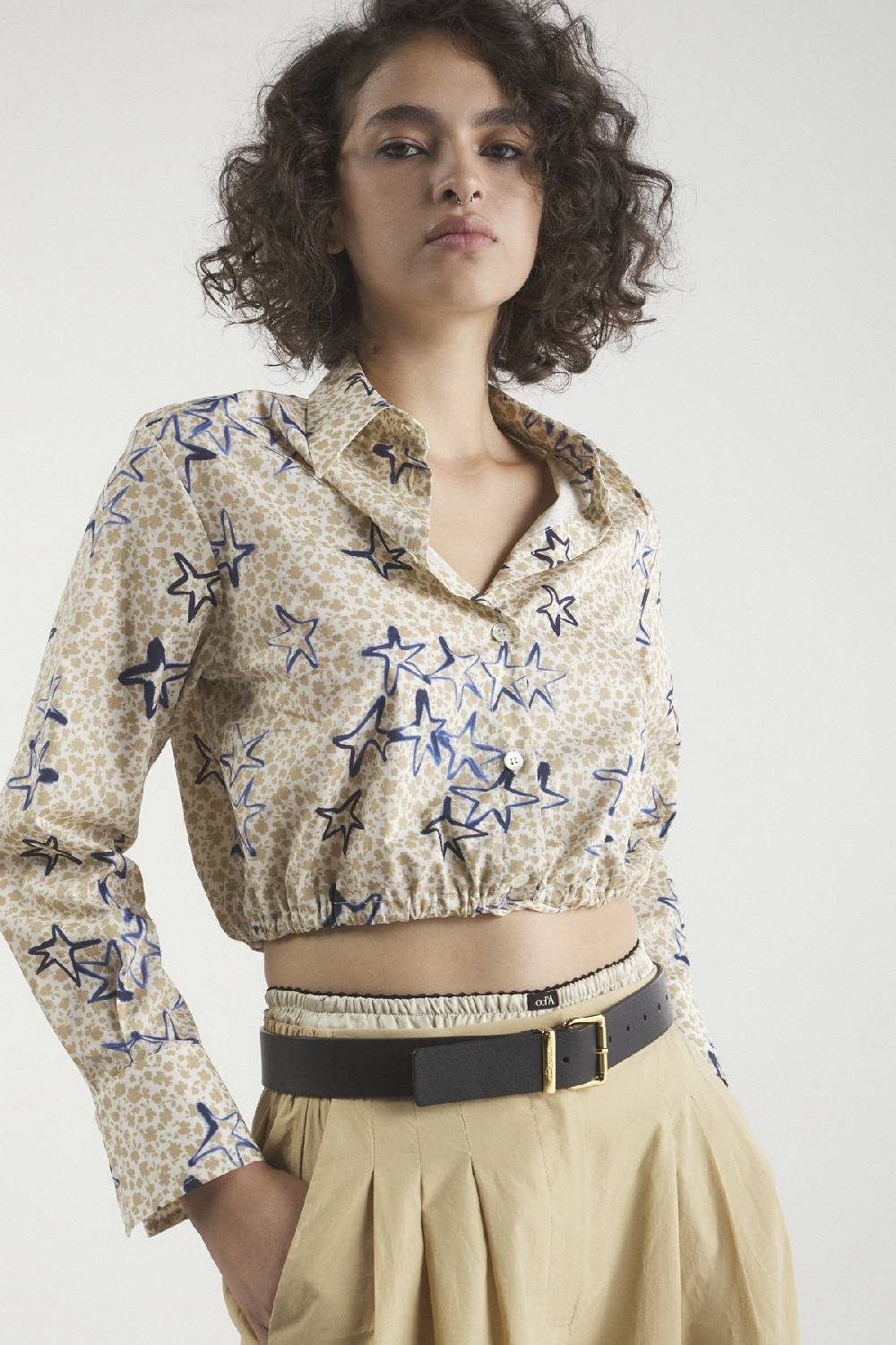 ottod'Ame Leather belt Presa