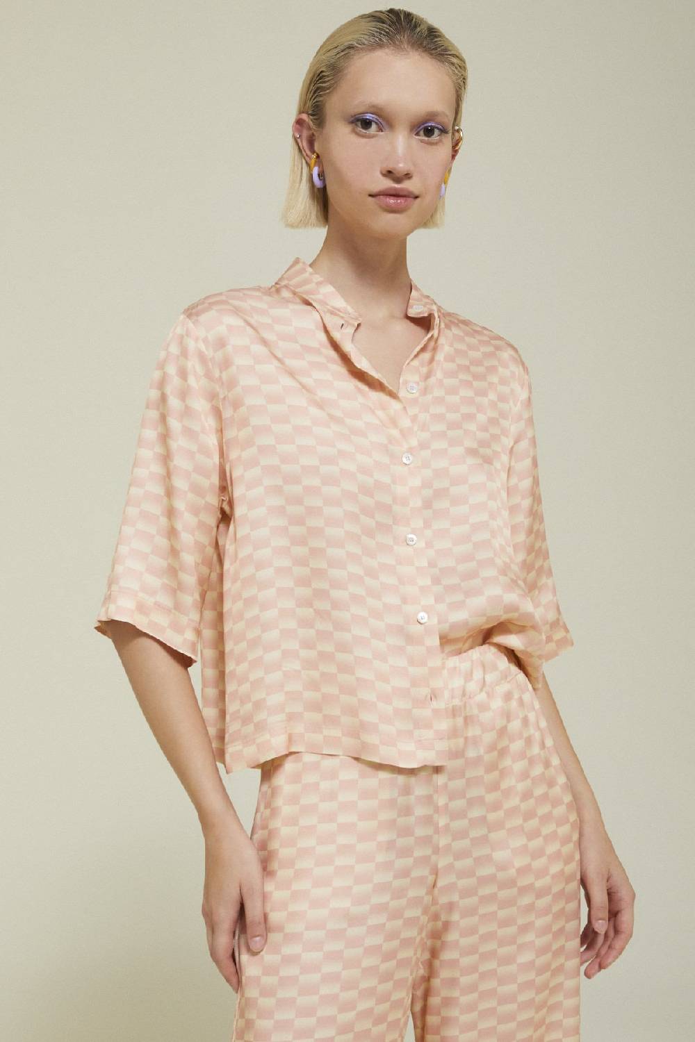 ottod'Ame Viscose shirt Saldi Di Fabbrica