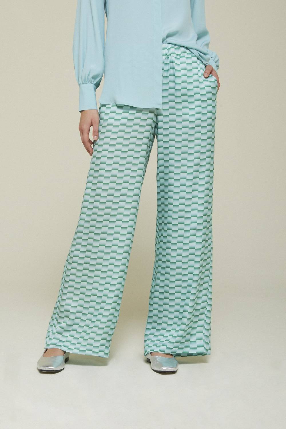 ottod'Ame Viscose palazzo trousers I Più Venduti