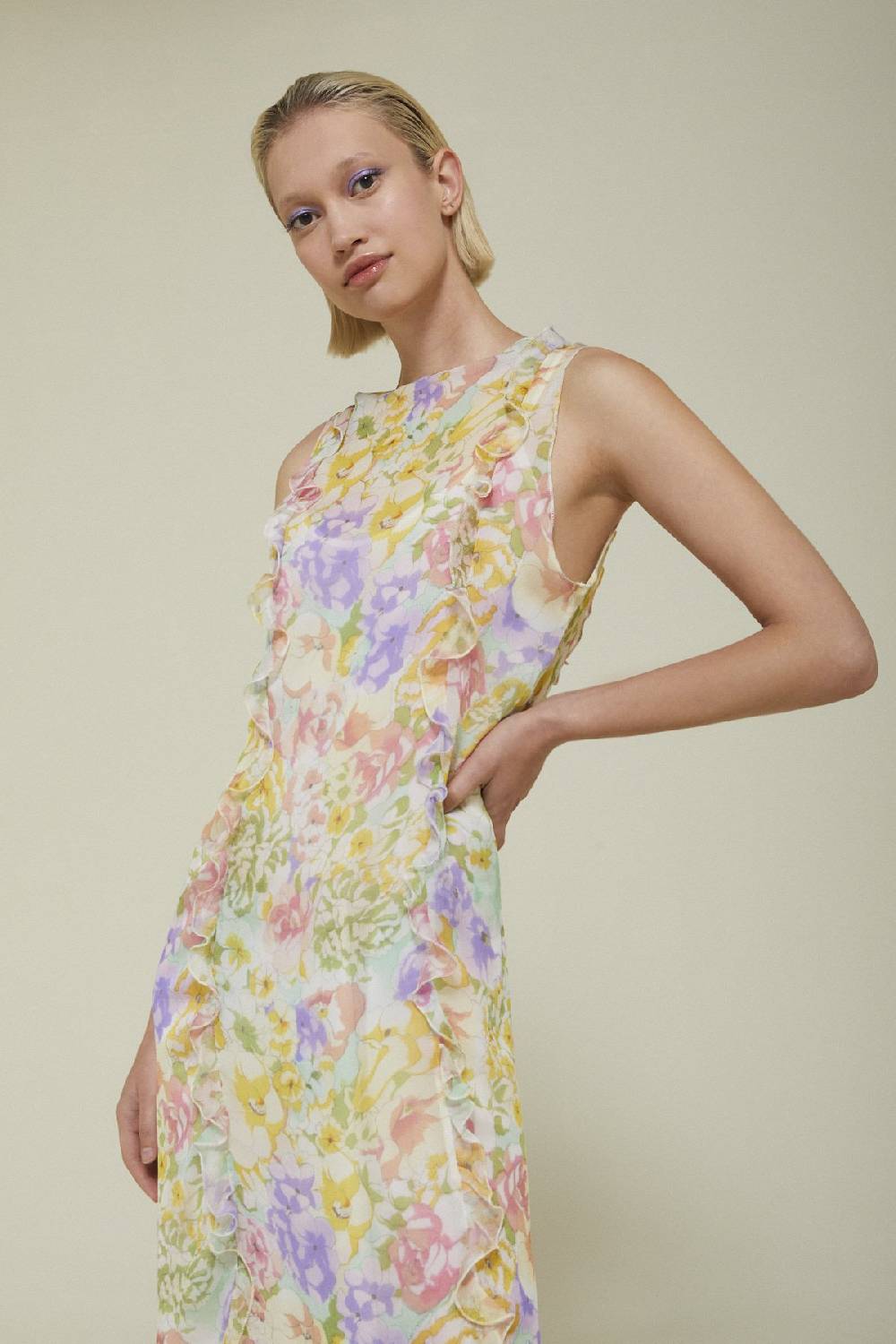 ottod'Ame Viscose midi dress 2025