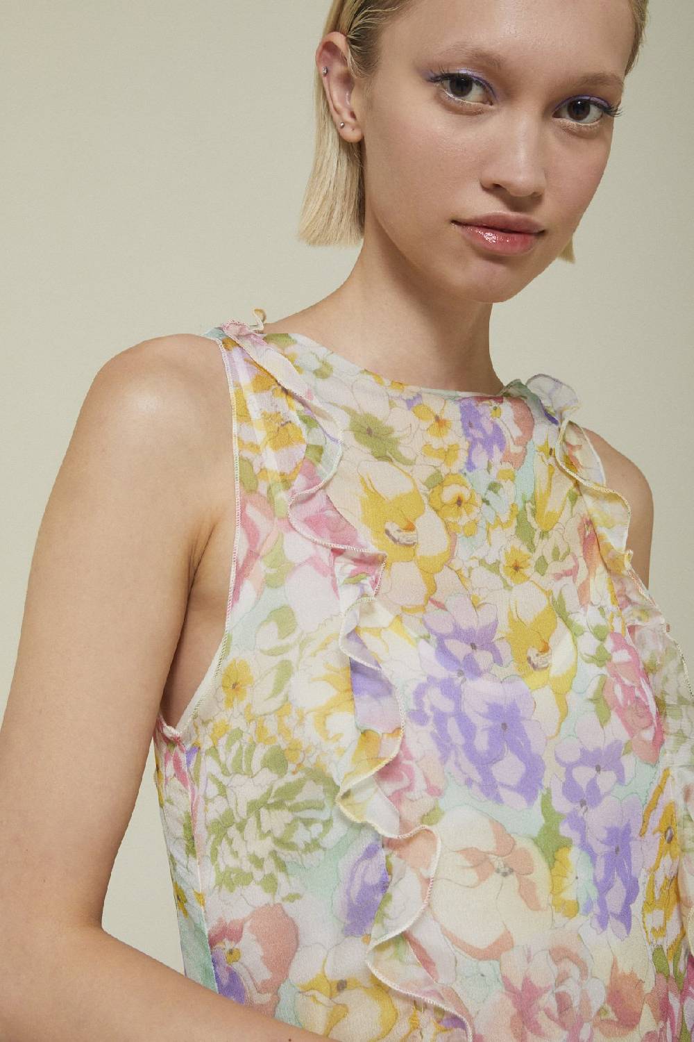 ottod'Ame Viscose midi dress 2025