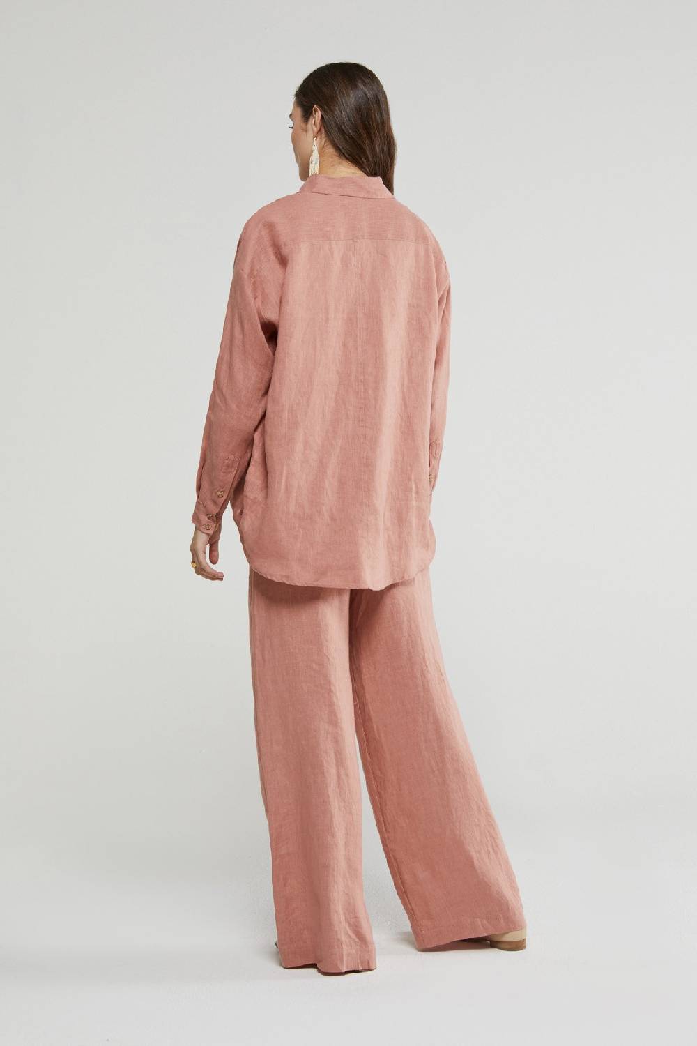 ottod'Ame Linen palazzo trousers Fino Al -60%