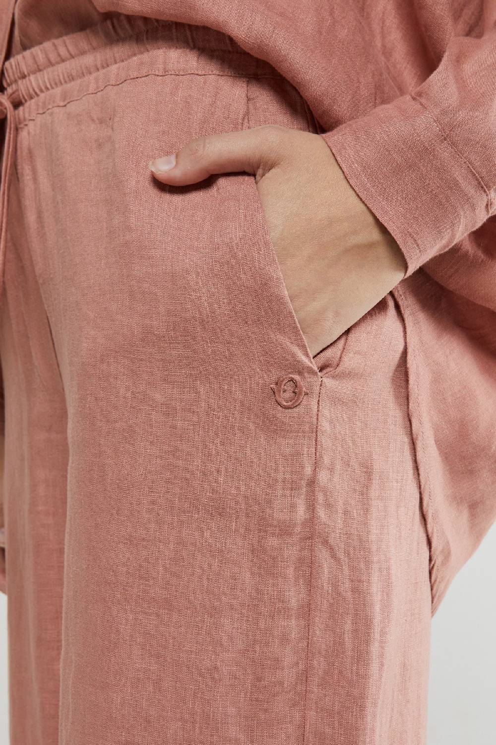 ottod'Ame Linen palazzo trousers Fino Al -60%