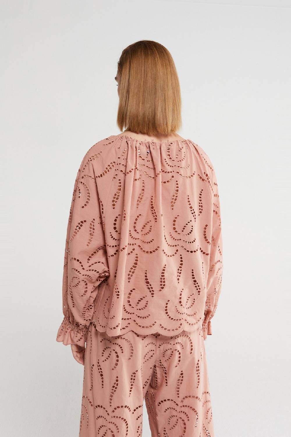 ottod'Ame Broderie anglaise shirt Shopping Online