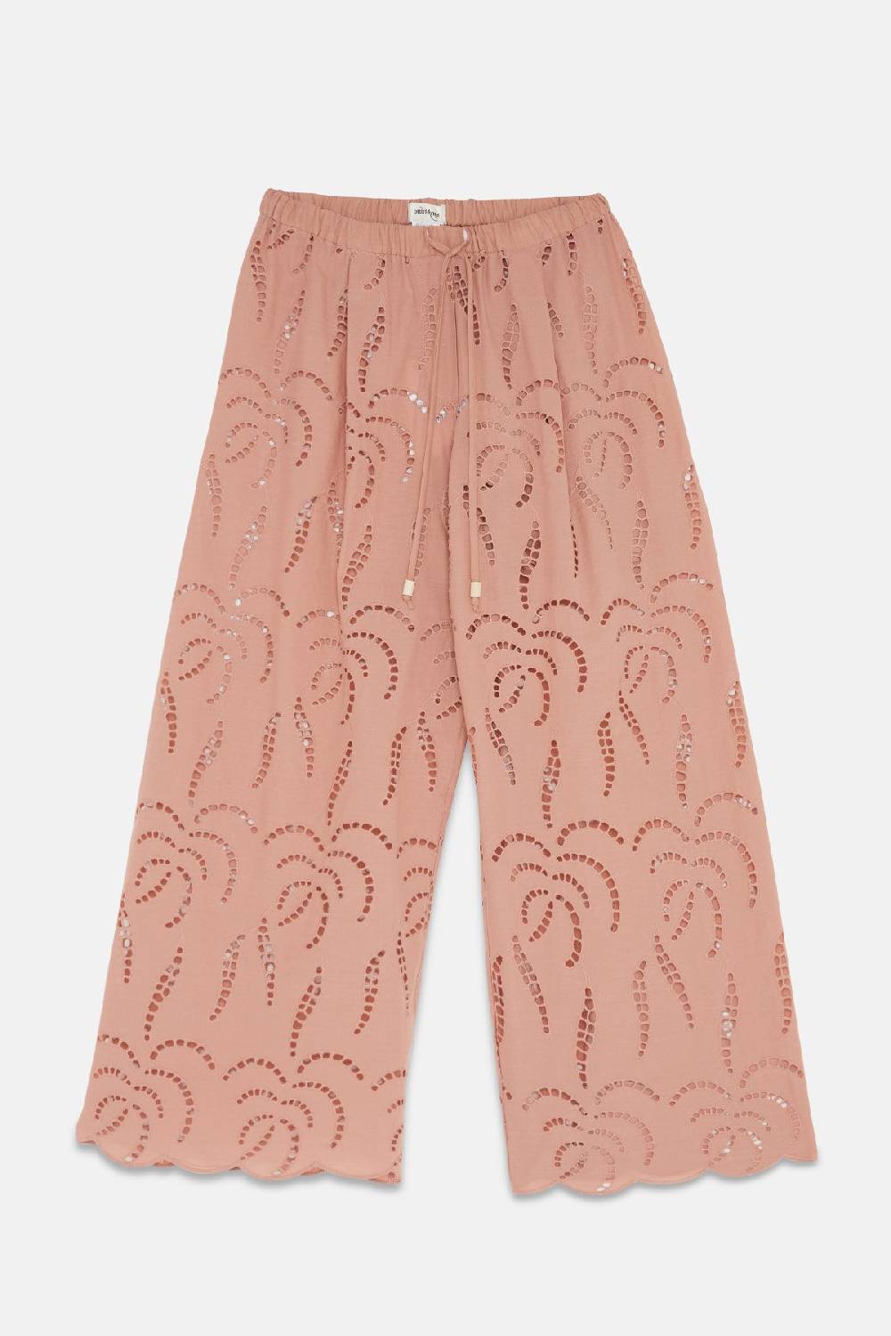 ottod'Ame Broderie anglaise palazzo trousers Affare Del Giorno